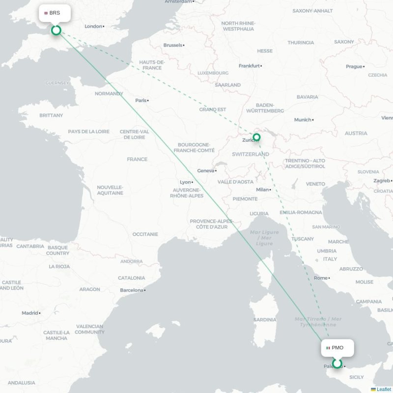 PMO - BRS route map