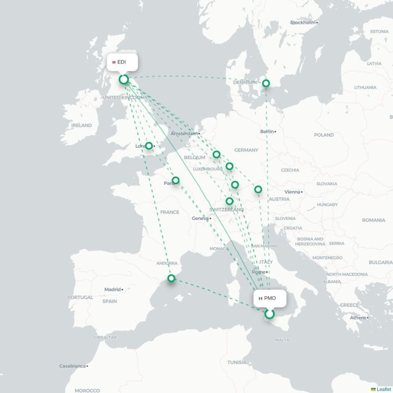 PMO - EDI route map