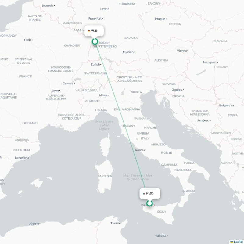 PMO - FKB route map