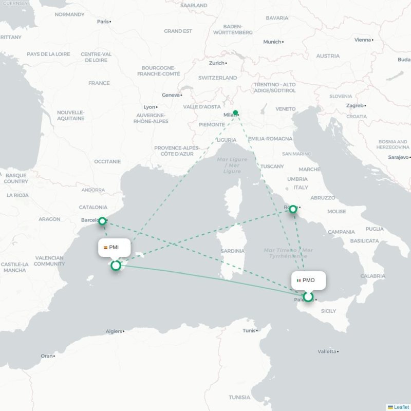 PMO - PMI route map