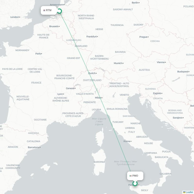 PMO - RTM route map