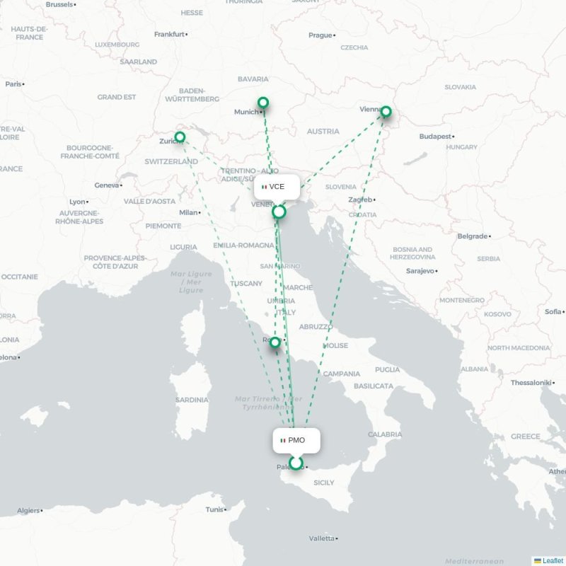 PMO - VCE route map