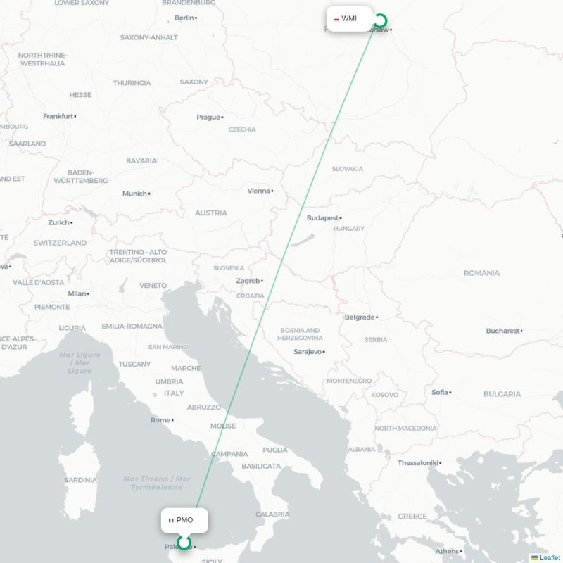 PMO - WMI route map
