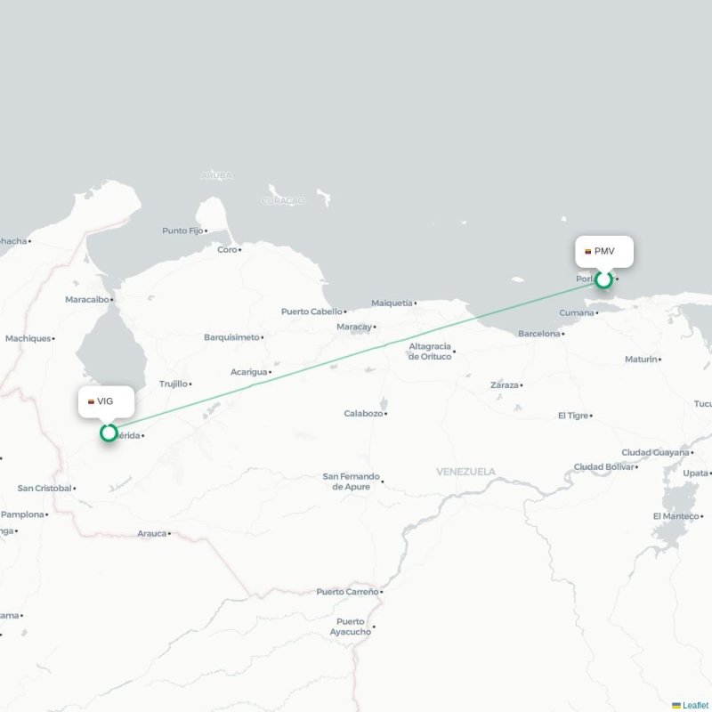 VIG - PMV route map