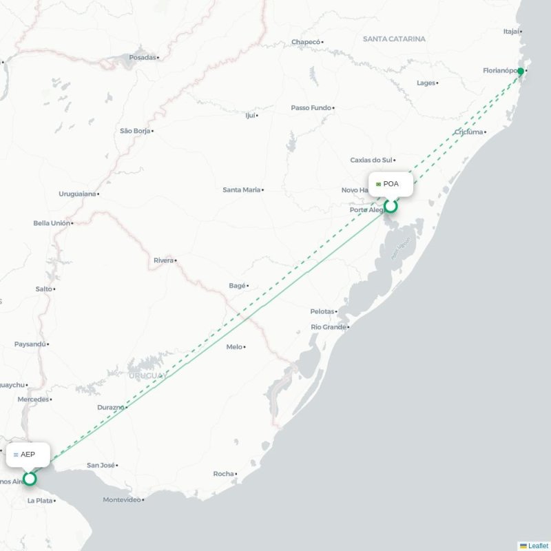 POA - AEP route map