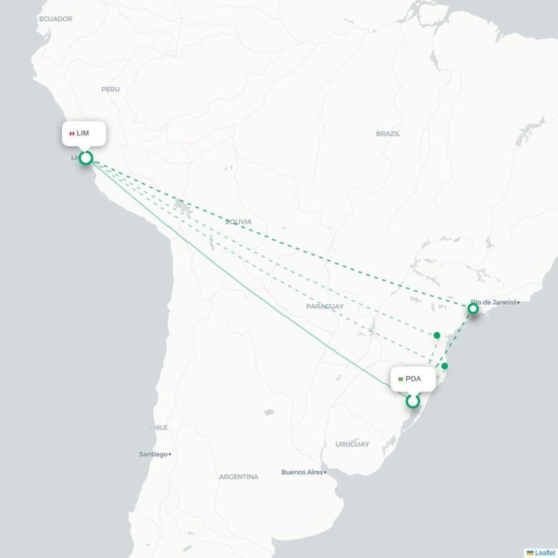 POA - LIM route map