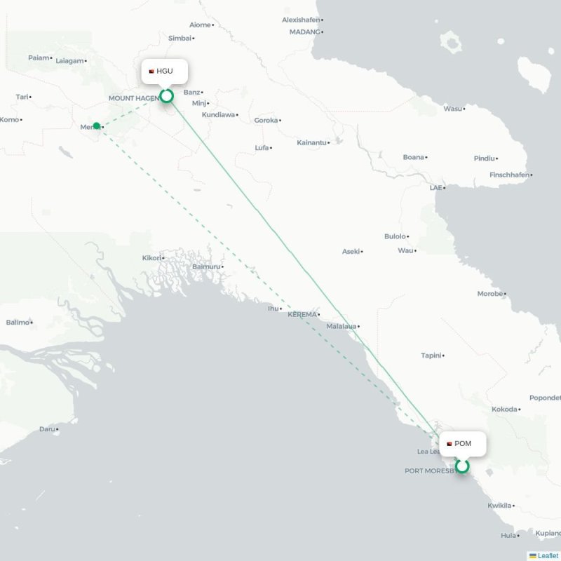 POM - HGU route map