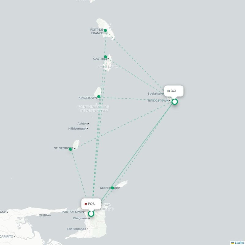POS - BGI route map