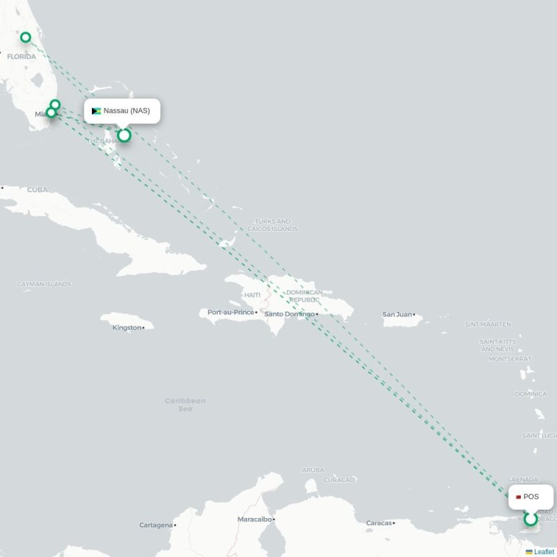 POS - NAS route map