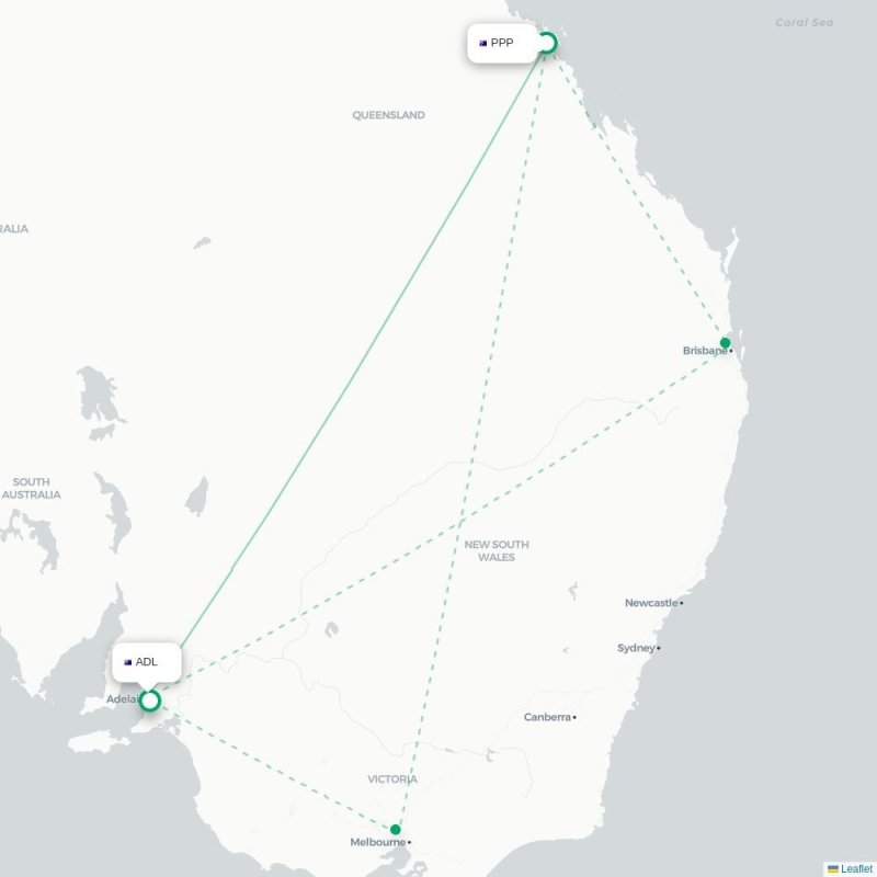 PPP - ADL route map