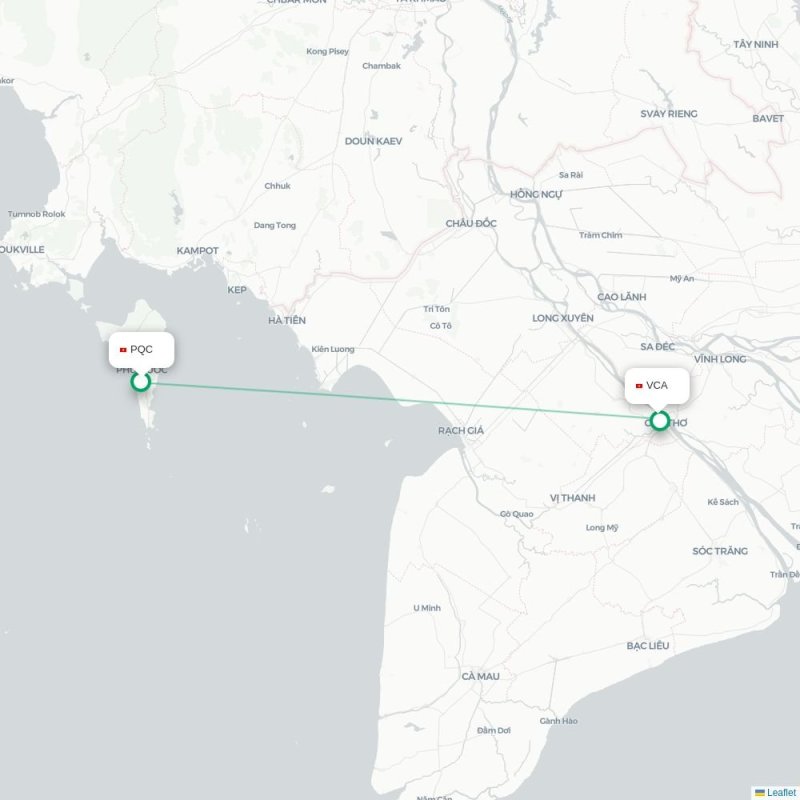 PQC - VCA route map