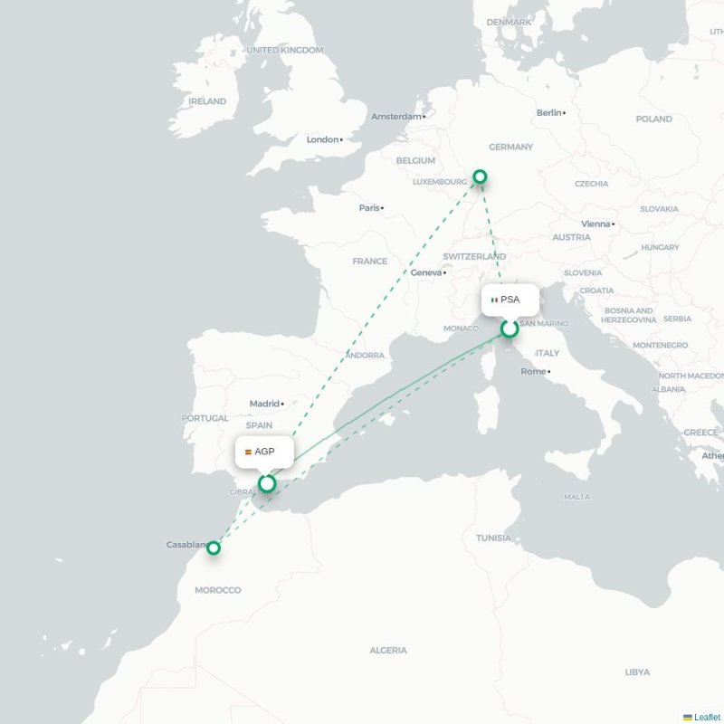 PSA - AGP route map