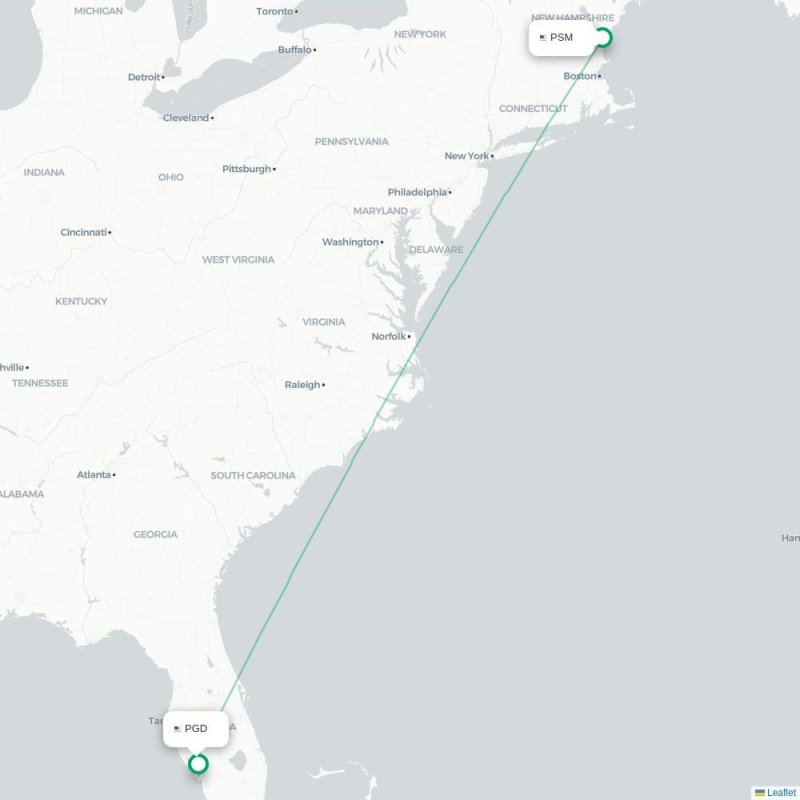PSM - PGD route map