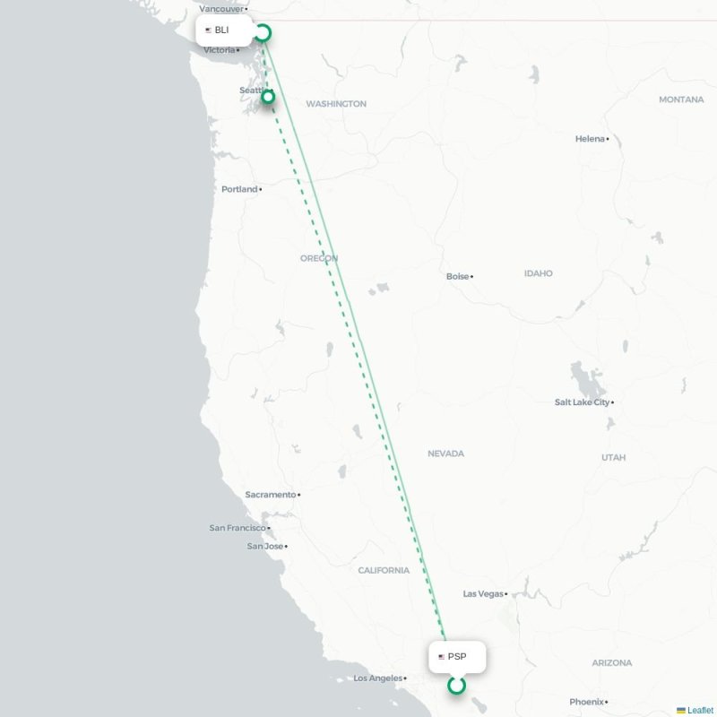 PSP - BLI route map