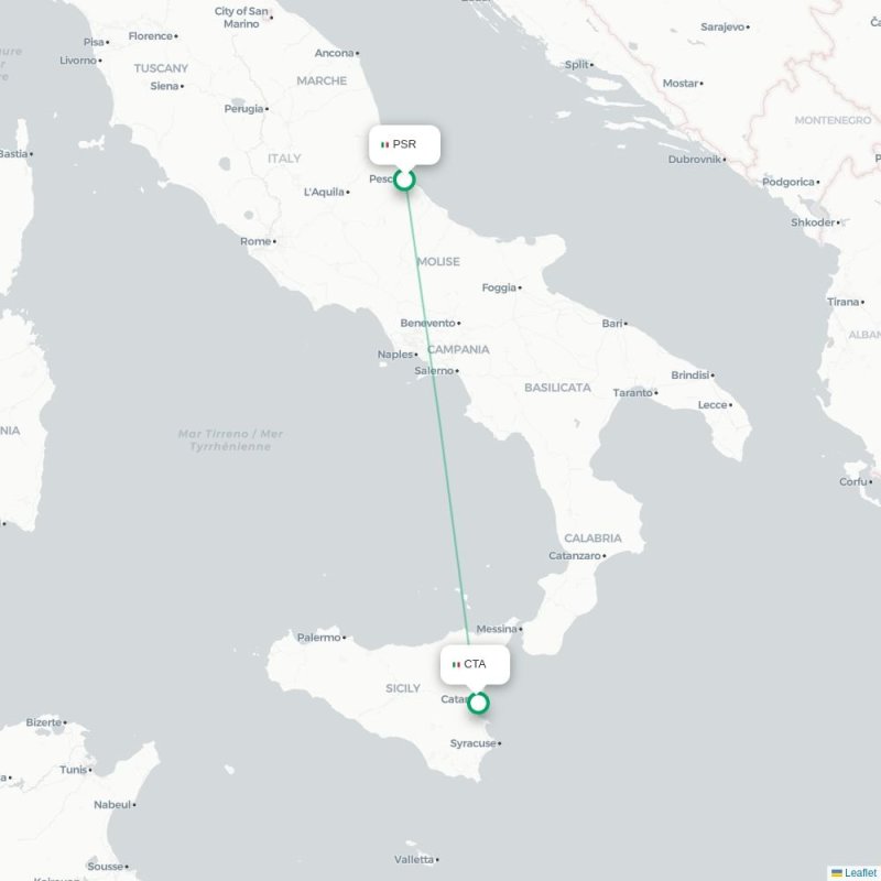 PSR - CTA route map
