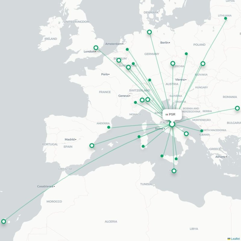 PSR - FMM route map