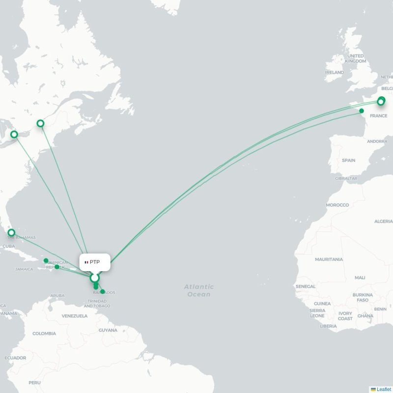PTP - SBH route map