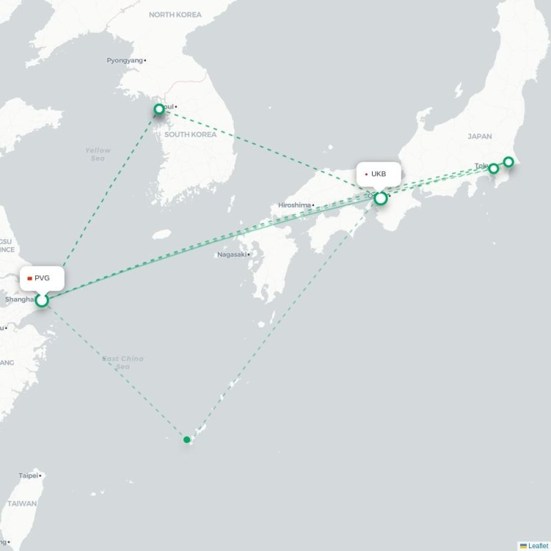 PVG - UKB route map