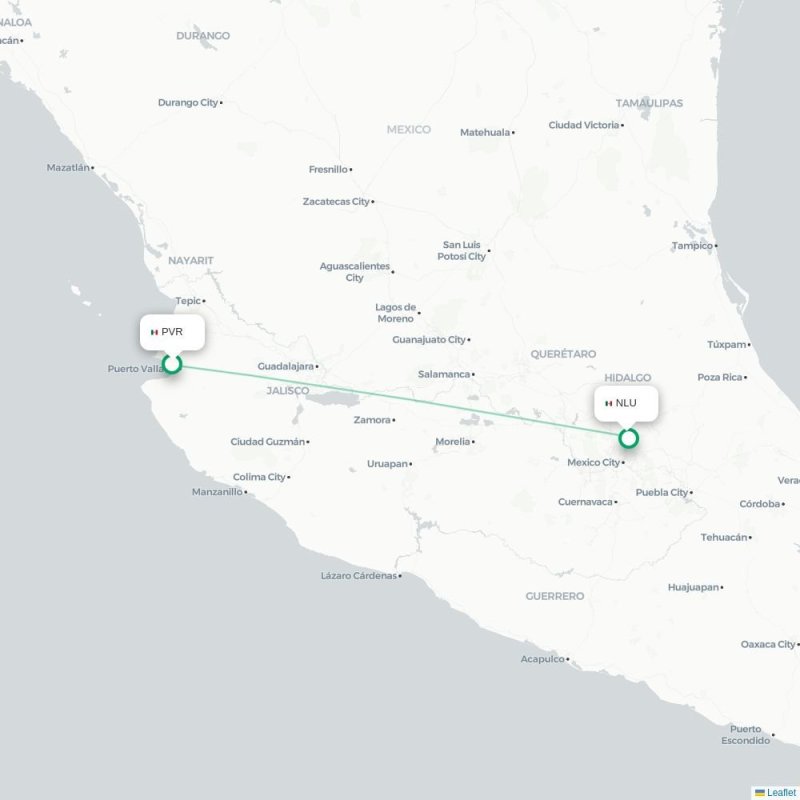 PVR - NLU route map
