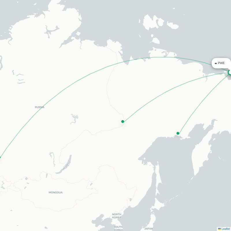 PWE - OVB route map