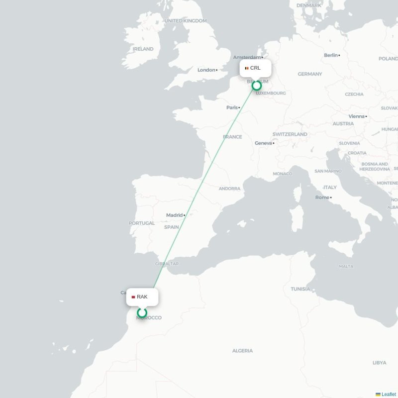 RAK - CRL route map