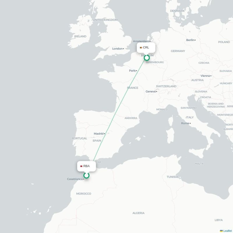 RBA - CRL route map