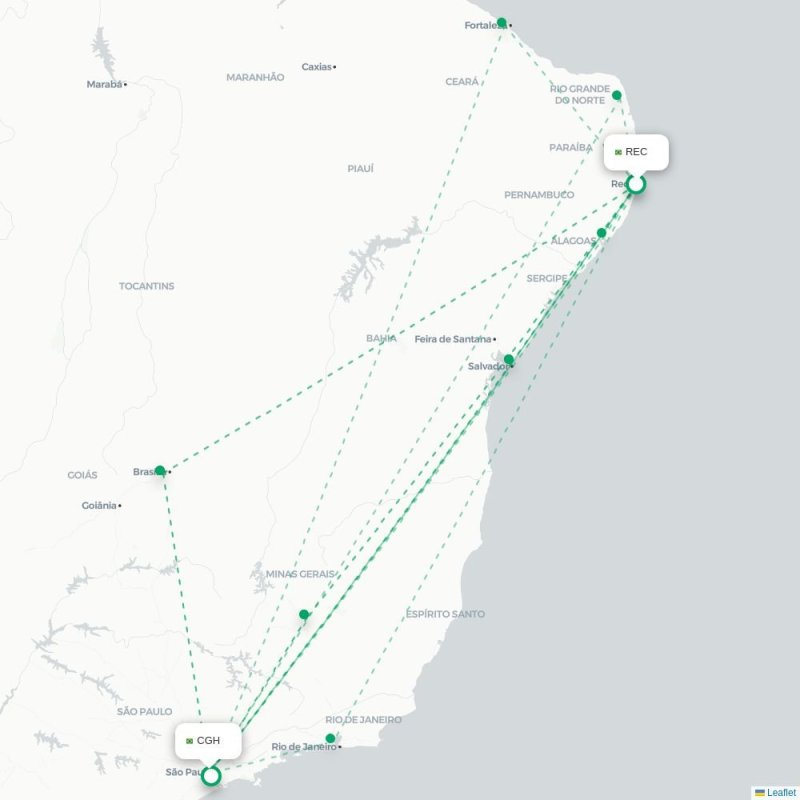 REC - CGH route map