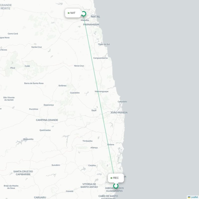 REC - NAT route map