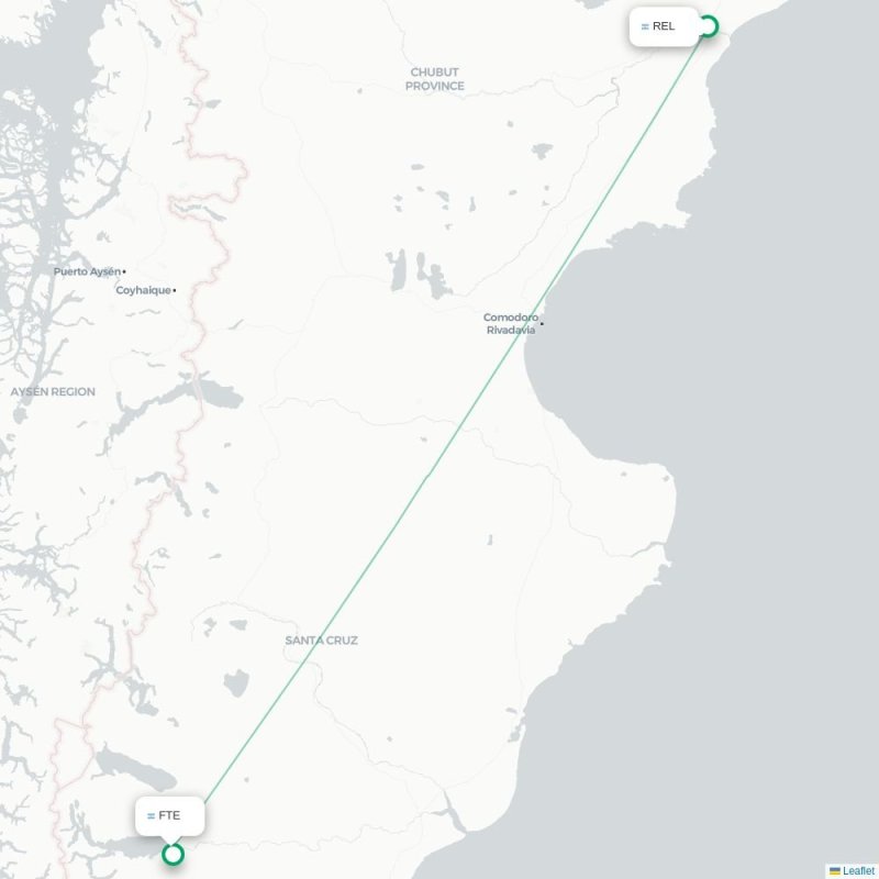 REL - FTE route map
