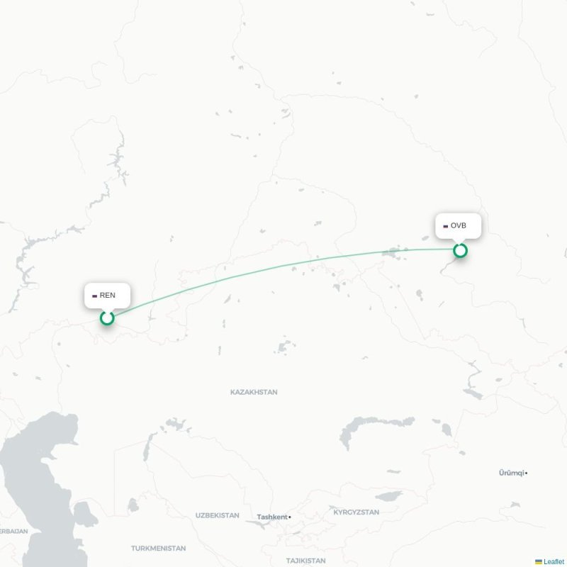 REN - OVB route map
