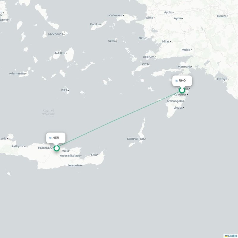 RHO - HER route map