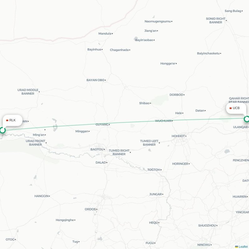 RLK - UCB route map