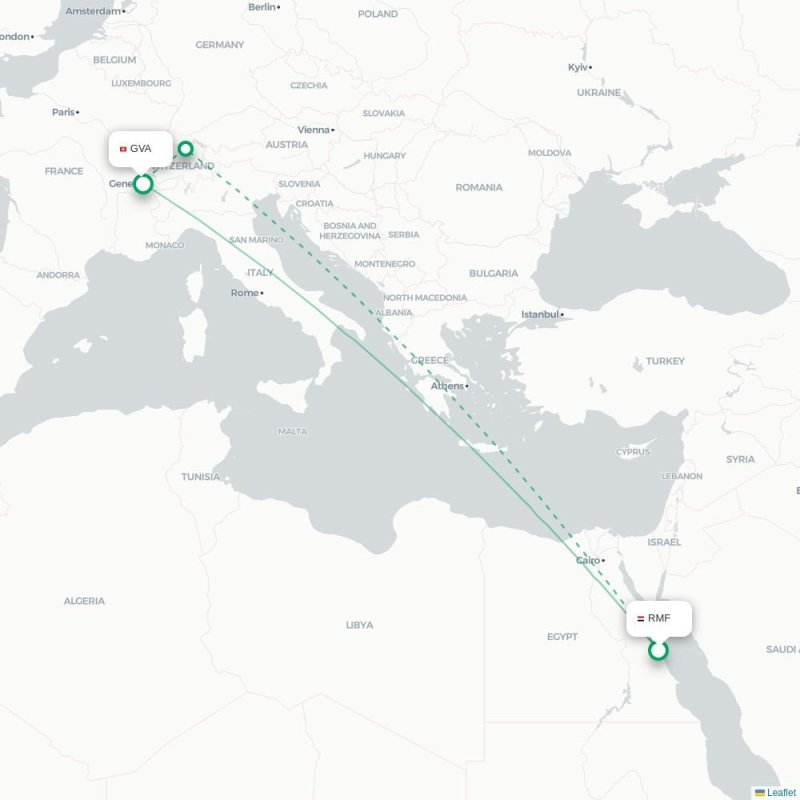 RMF - GVA route map