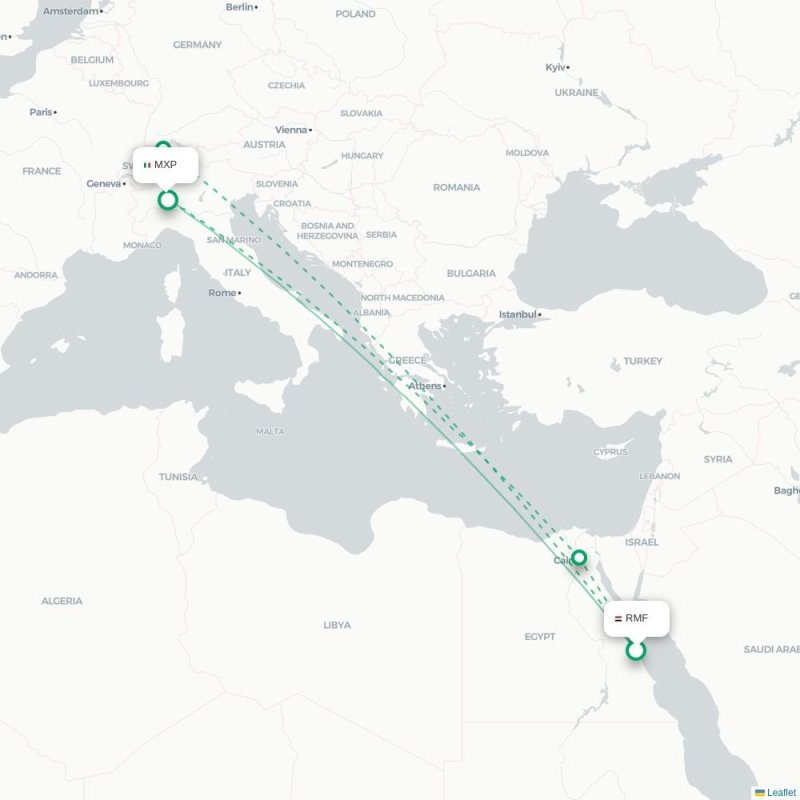 RMF - MXP route map