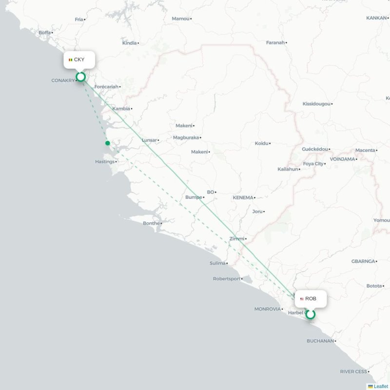 ROB - CKY route map