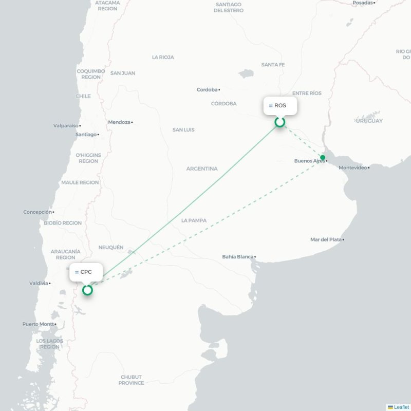 ROS - CPC route map