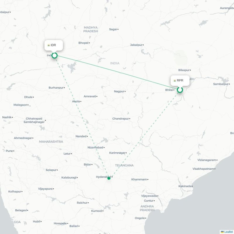 RPR - IDR route map