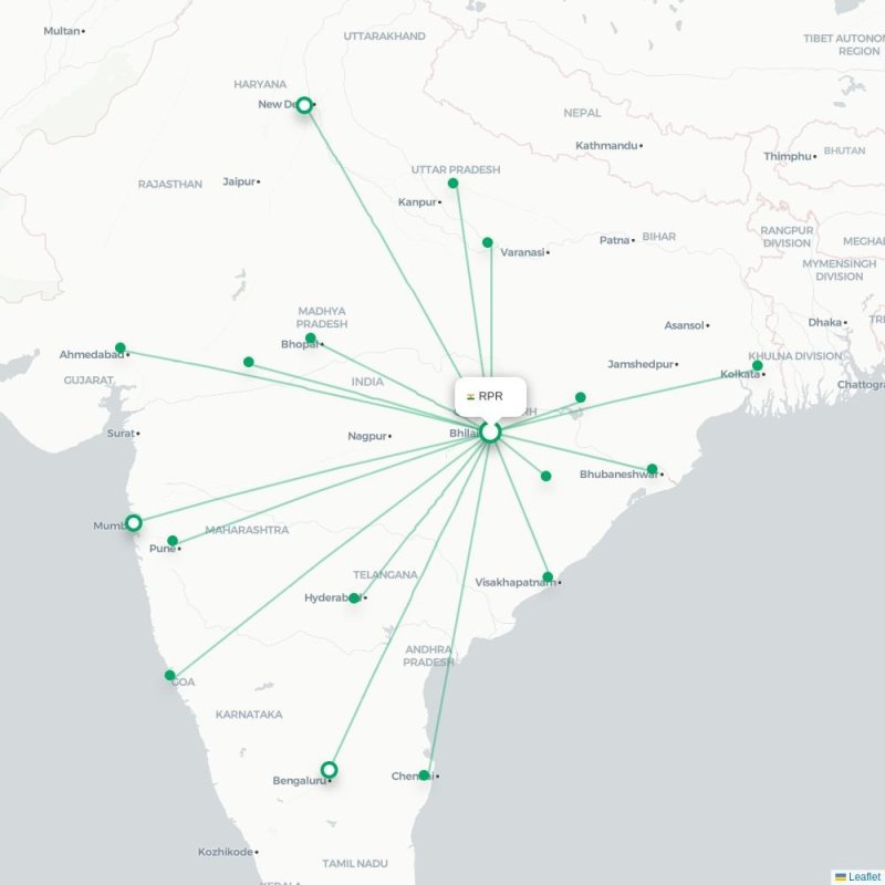 RPR - HYD route map