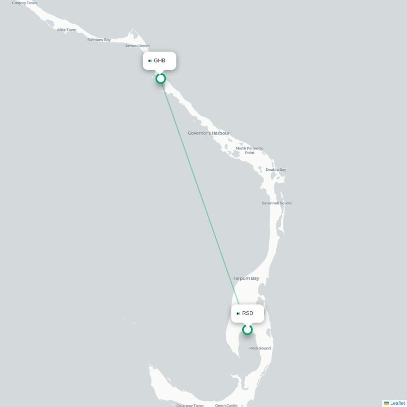 RSD - GHB route map
