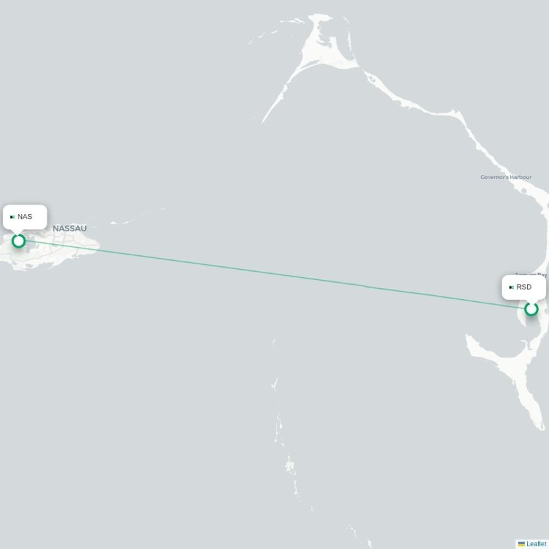 RSD - NAS route map