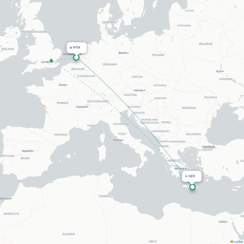 RTM - HER route map