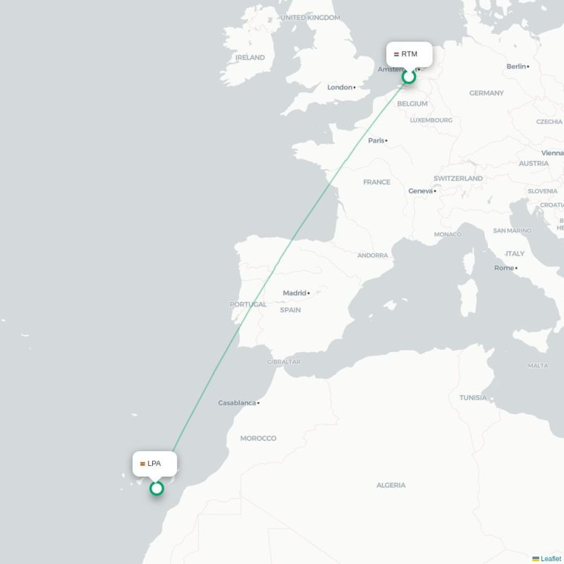 RTM - LPA route map