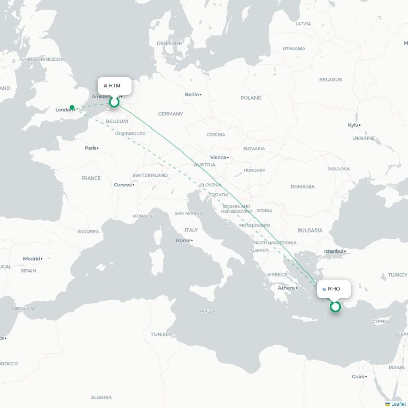 RTM - RHO route map