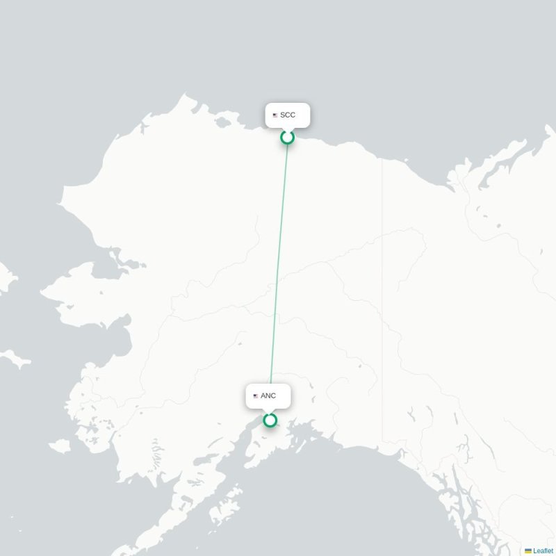 SCC - ANC route map