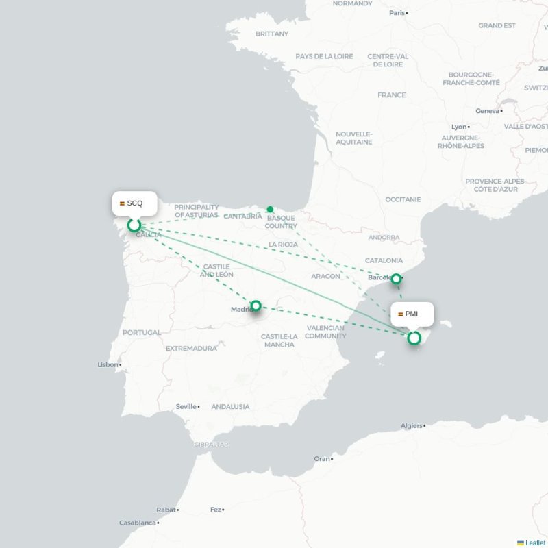 SCQ - PMI route map