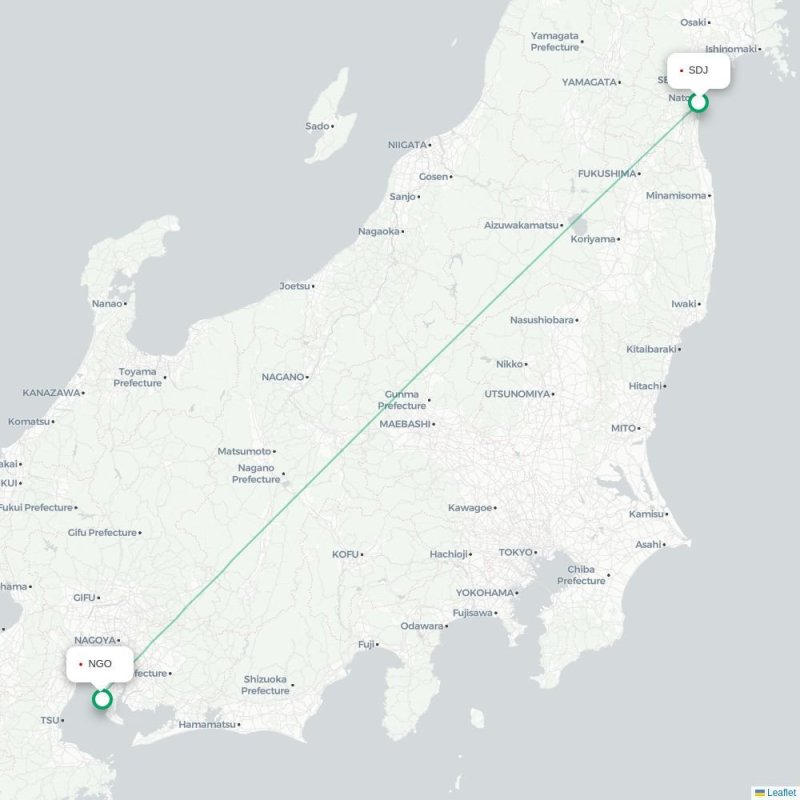 SDJ - NGO route map