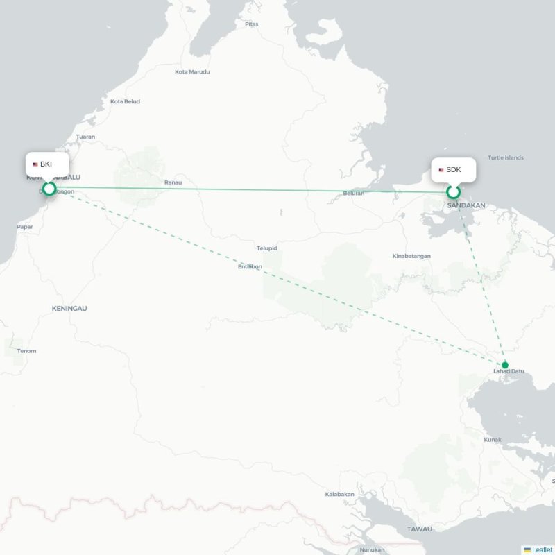 SDK - BKI route map
