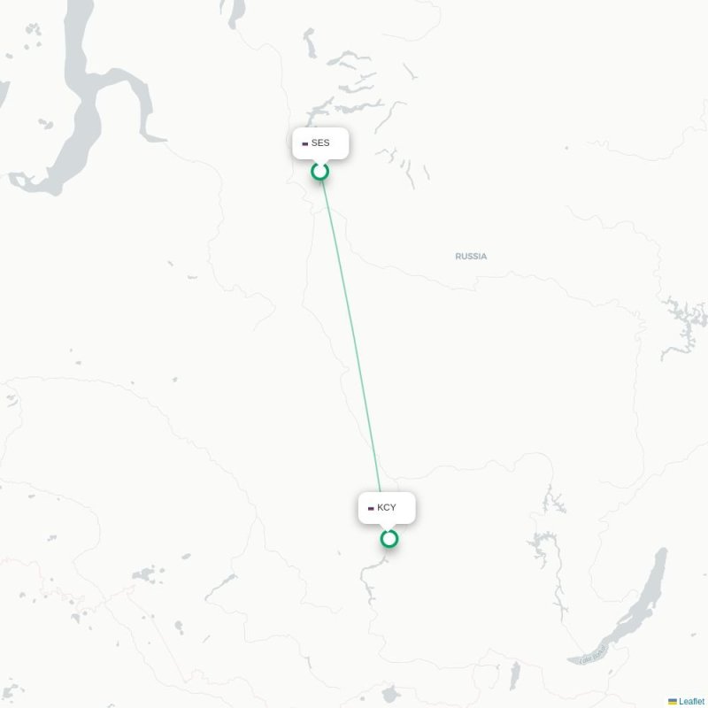 SES - KCY route map