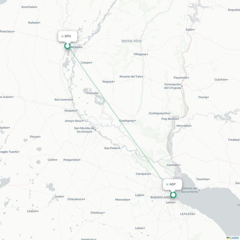 SFN - SLA route map