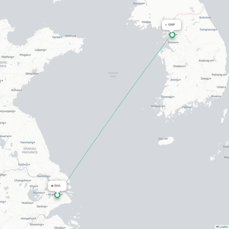 SHA - GMP route map